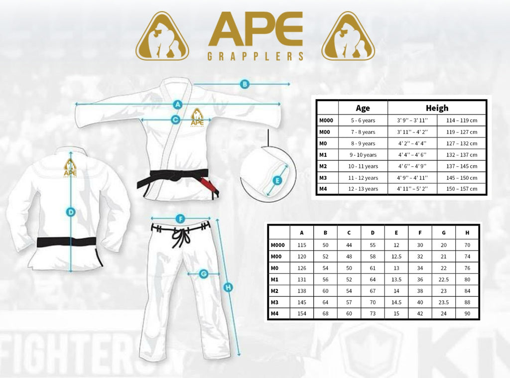 Ape Grappler Bad Ape Rash Guard Kids (Short Sleeve)