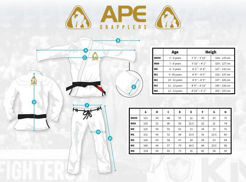 Ape Grappler Bad Ape Rash Guard Kids (Short Sleeve)