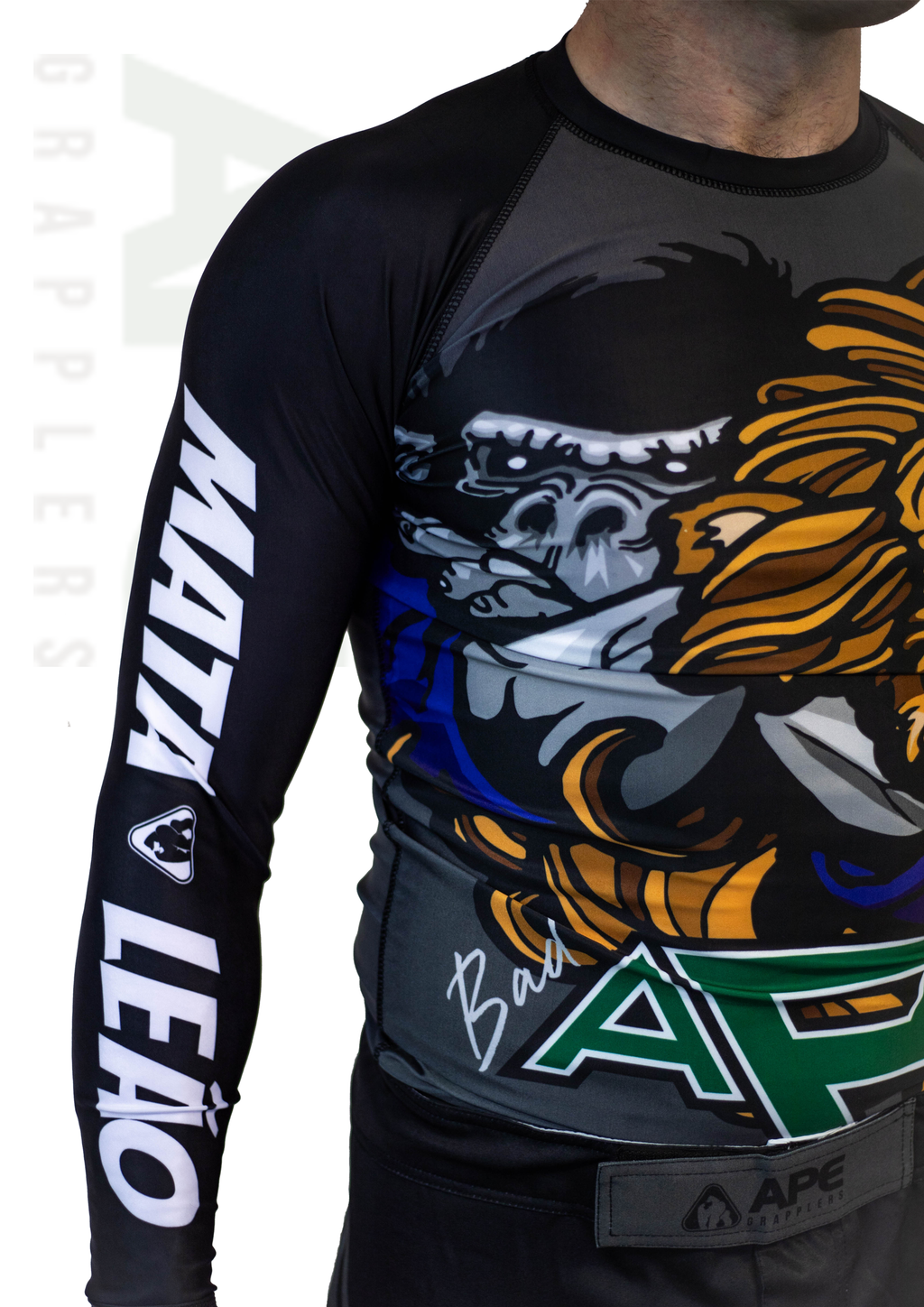 Ape Grappler Bad Ape Rash Guard (Long Sleeves)