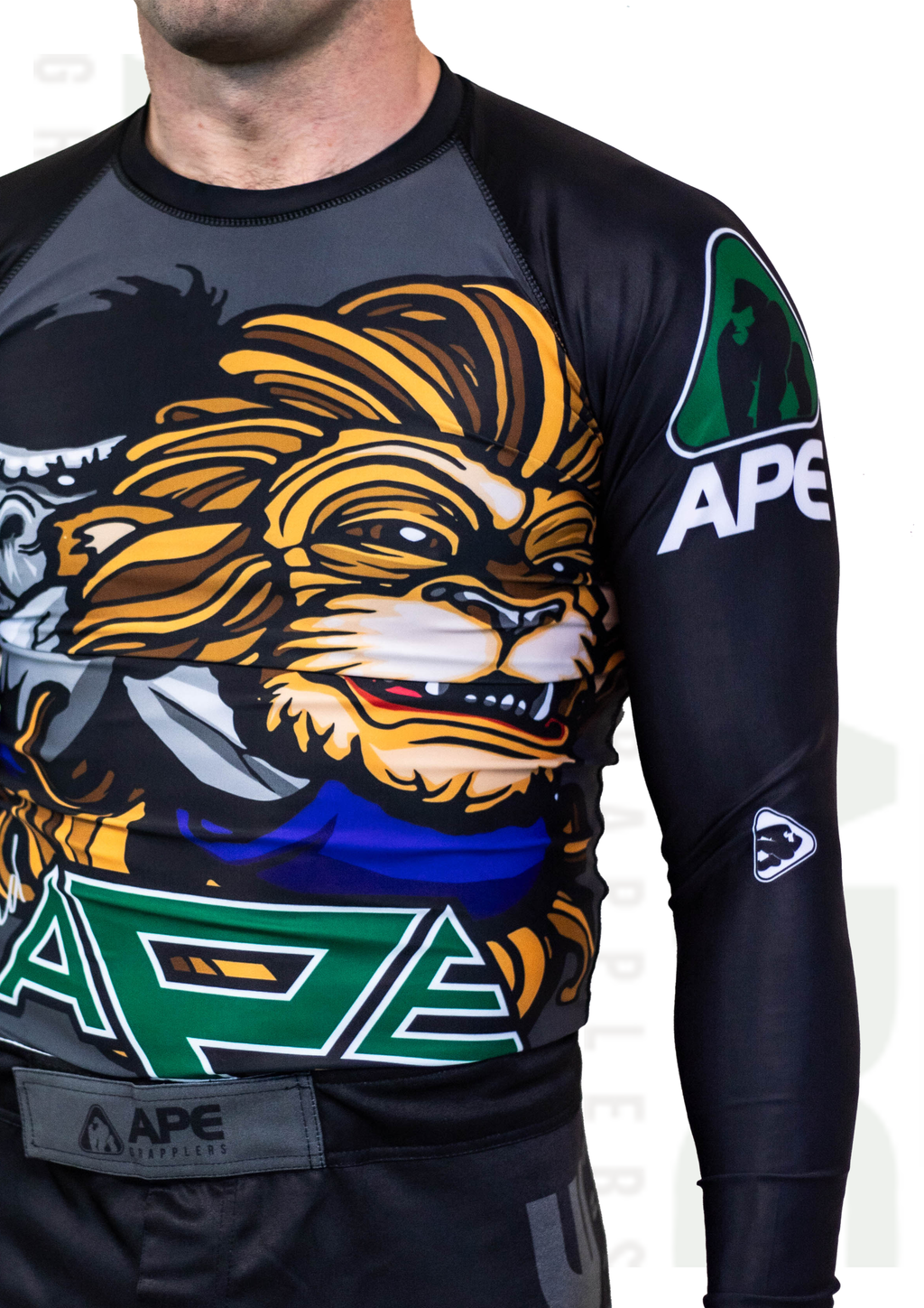 Ape Grappler Bad Ape Rash Guard (Long Sleeves)