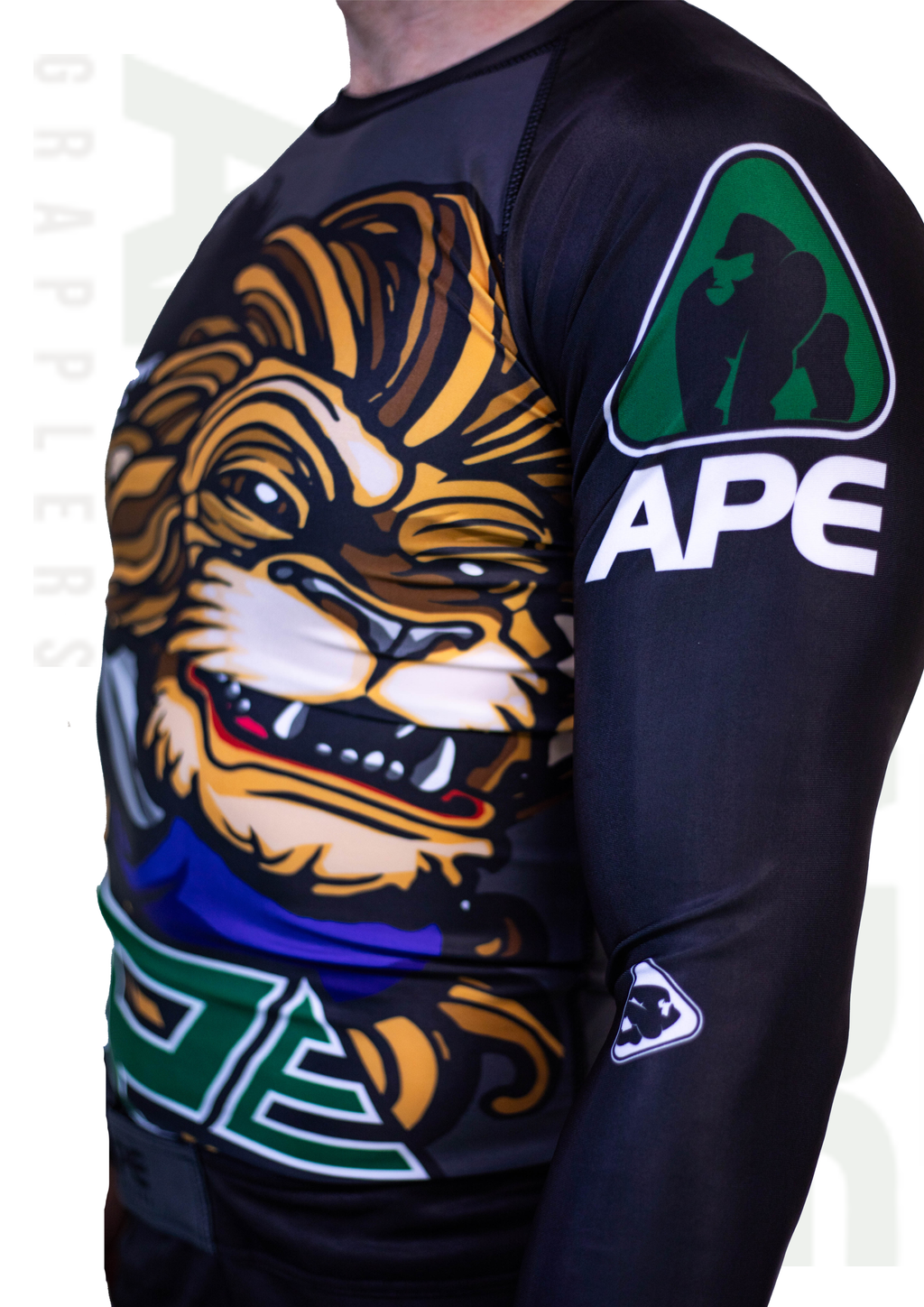 Ape Grappler Bad Ape Rash Guard (Long Sleeves)