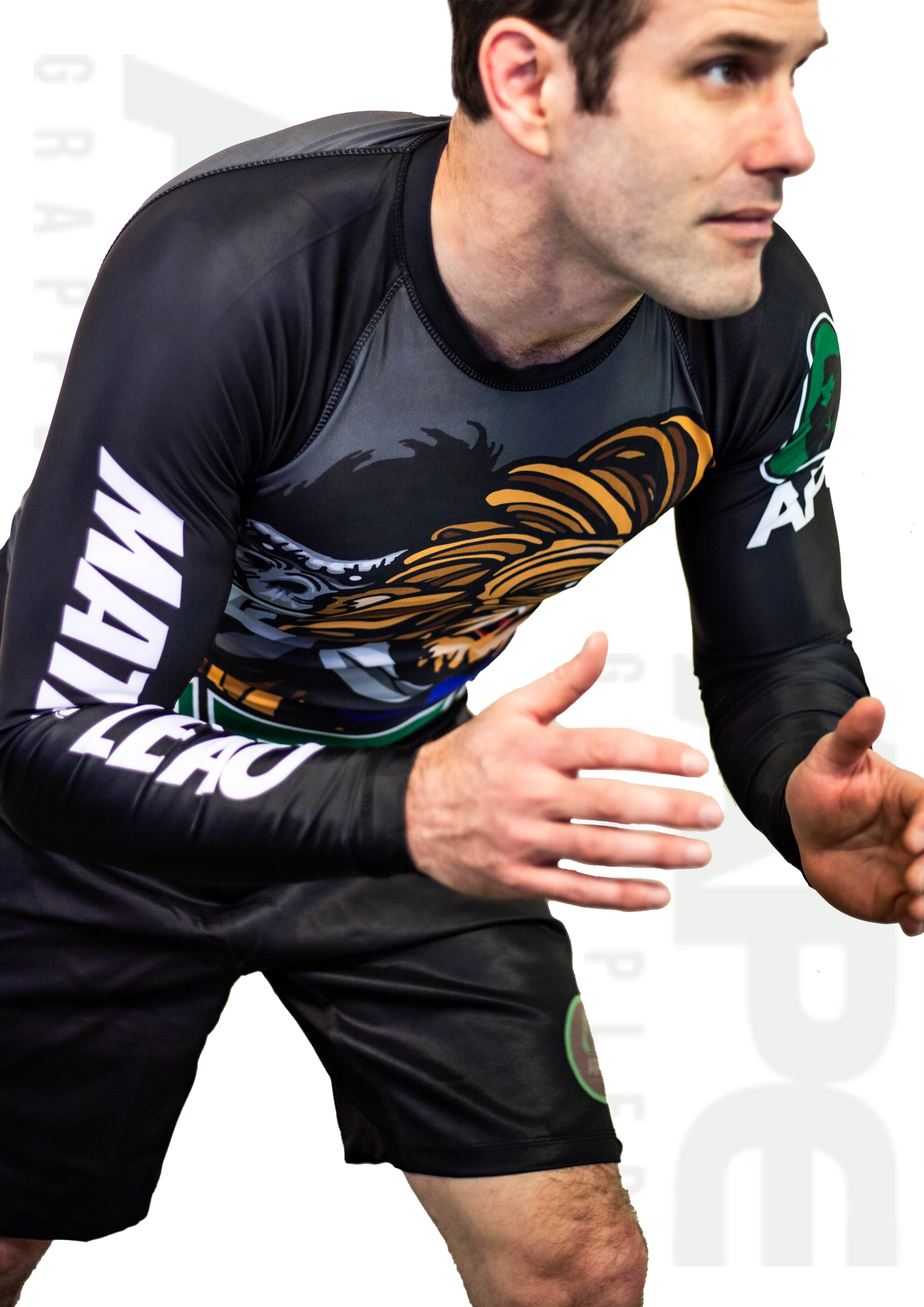 Ape Grappler Bad Ape Rash Guard (Long Sleeves)