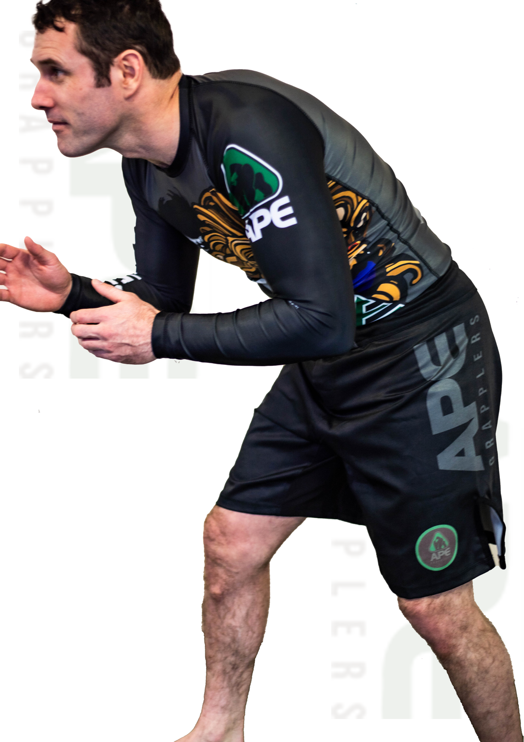 Ape Grappler Bad Ape Rash Guard (Long Sleeves)