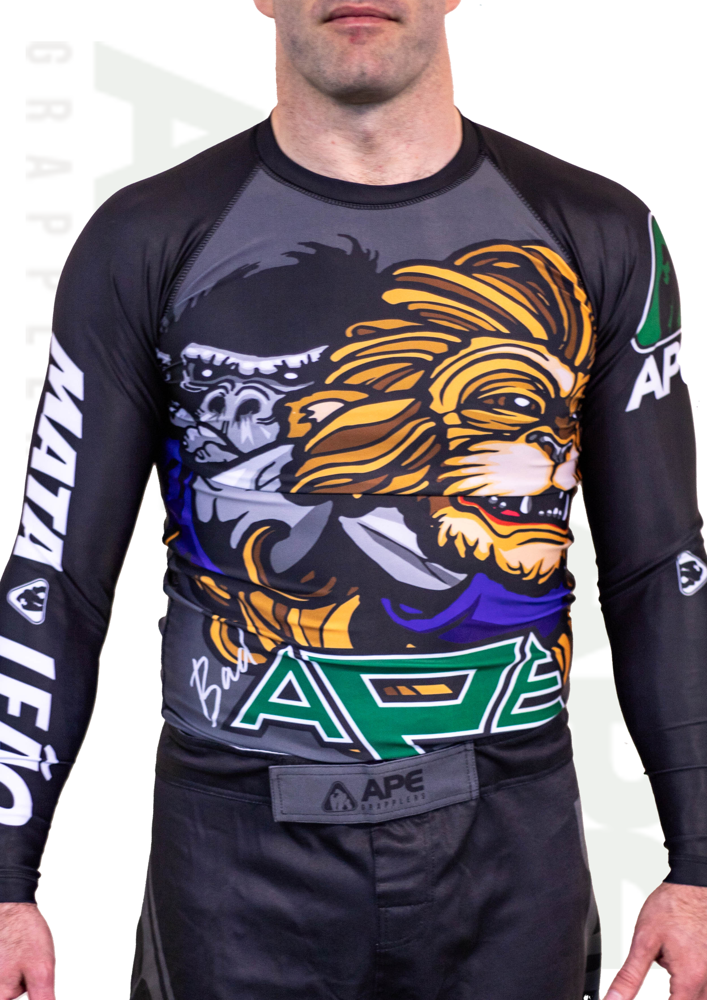 Ape Grappler Bad Ape Rash Guard (Long Sleeves)