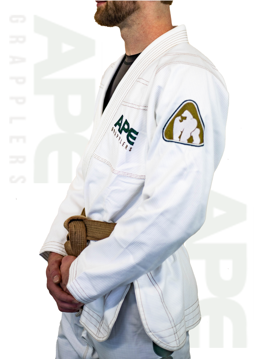 Ape Grapplers Gi White