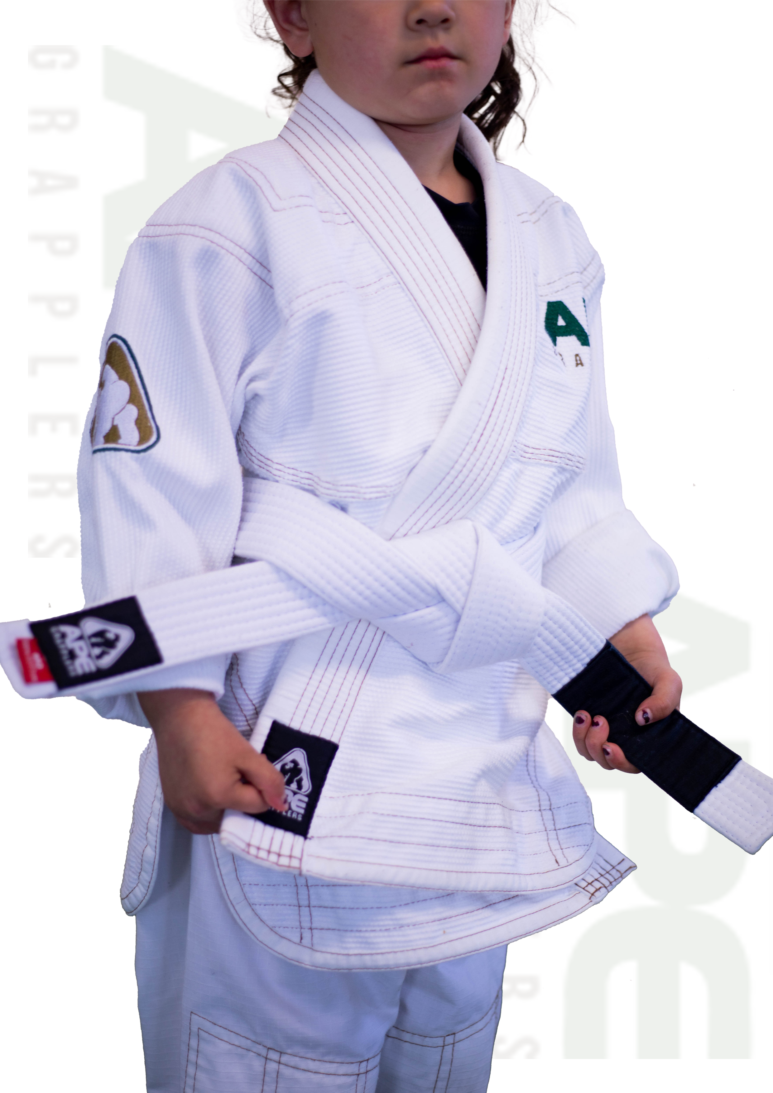 Ape Grappler Gi Kids White